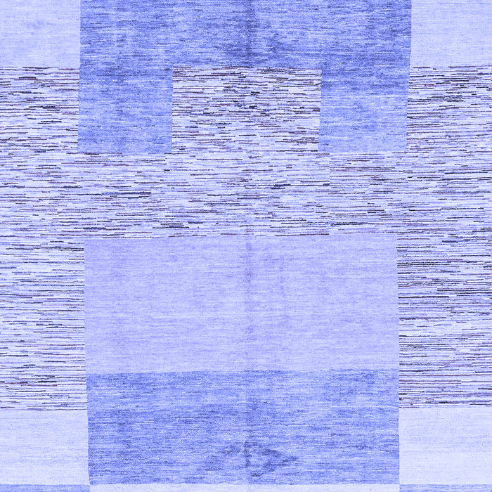 Abstract Blue Modern Rug, abs3527blu