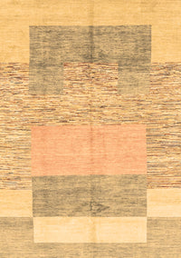 Abstract Brown Modern Rug, abs3527brn