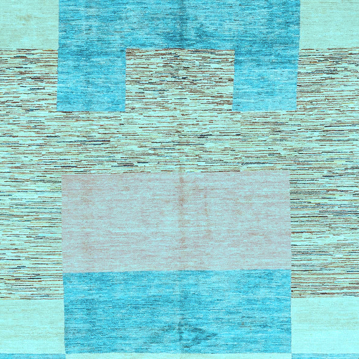 Machine Washable Abstract Light Blue Modern Rug, wshabs3527lblu