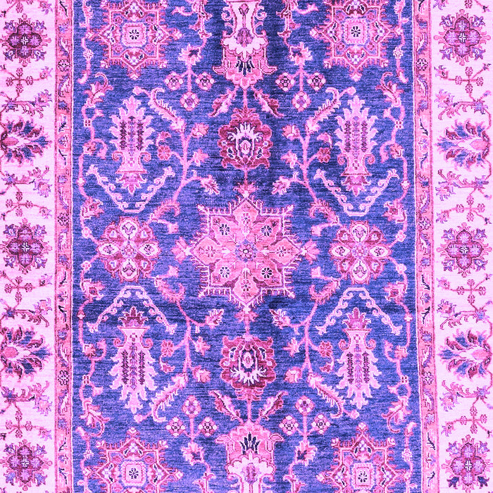 Machine Washable Oriental Purple Traditional Area Rugs, wshabs3528pur