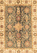 Machine Washable Oriental Brown Traditional Rug, wshabs3528brn