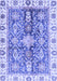 Machine Washable Oriental Blue Traditional Rug, wshabs3528blu