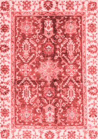 Oriental Red Traditional Rug, abs3528red