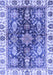 Machine Washable Oriental Blue Traditional Rug, wshabs3529blu