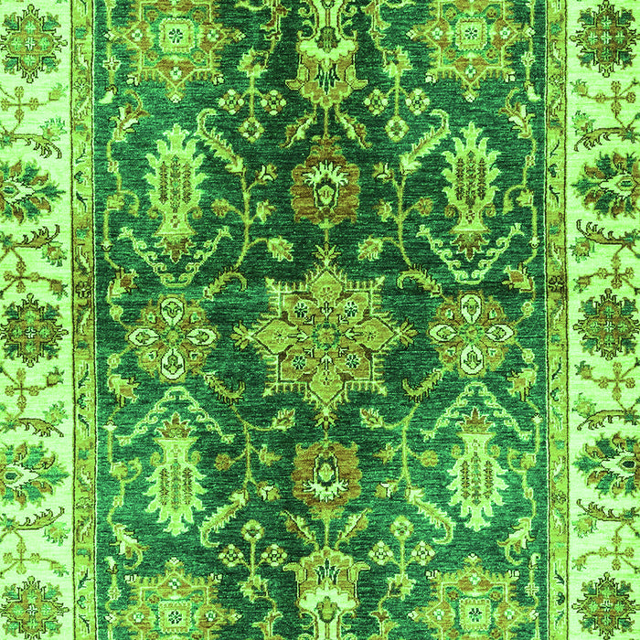 Oriental Green Traditional Rug, abs3529grn