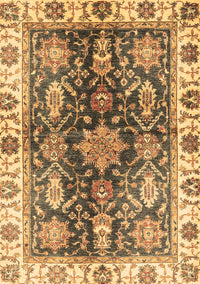 Oriental Brown Traditional Rug, abs3529brn