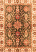 Oriental Orange Traditional Rug, abs3529org