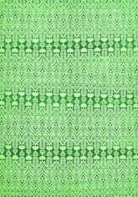 Abstract Green Modern Rug, abs352grn