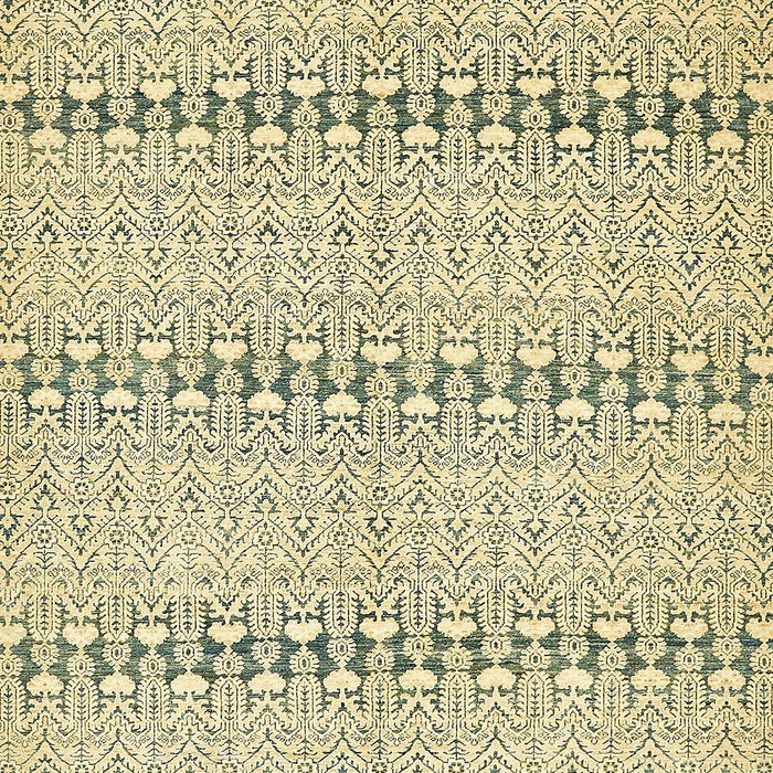 Machine Washable Abstract Dark Moccasin Green Rug, wshabs352