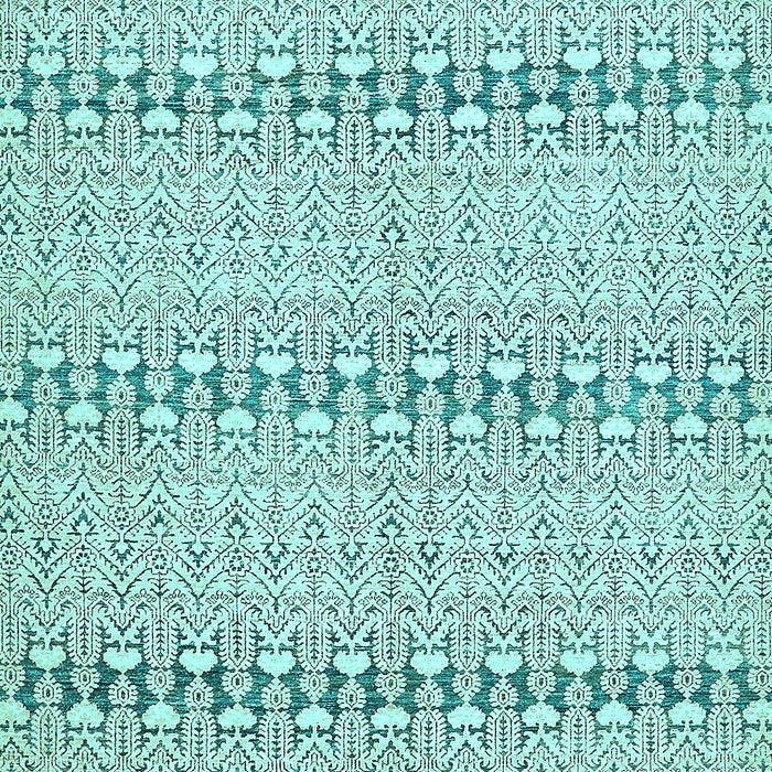 Abstract Light Blue Modern Rug, abs352lblu