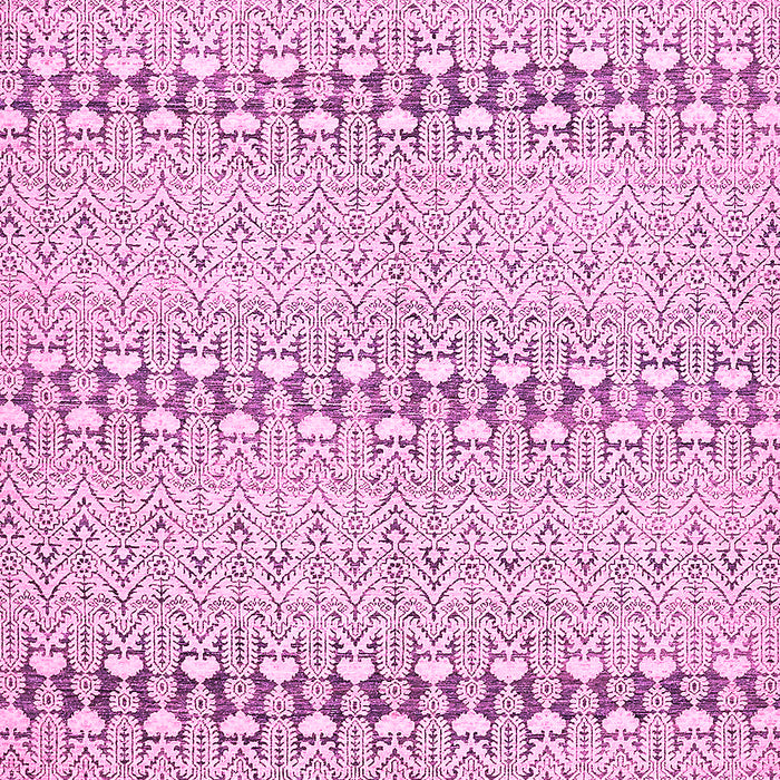 Machine Washable Abstract Pink Modern Rug, wshabs352pnk