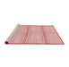 Modern Red Washable Rugs