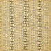 Square Machine Washable Abstract Brown Modern Rug, wshabs352brn