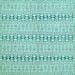 Square Abstract Light Blue Modern Rug, abs352lblu