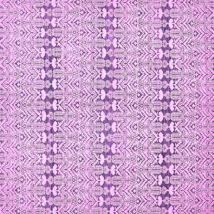 Square Machine Washable Abstract Purple Modern Area Rugs, wshabs352pur