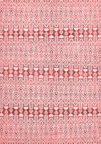 Abstract Red Modern Rug, abs352red