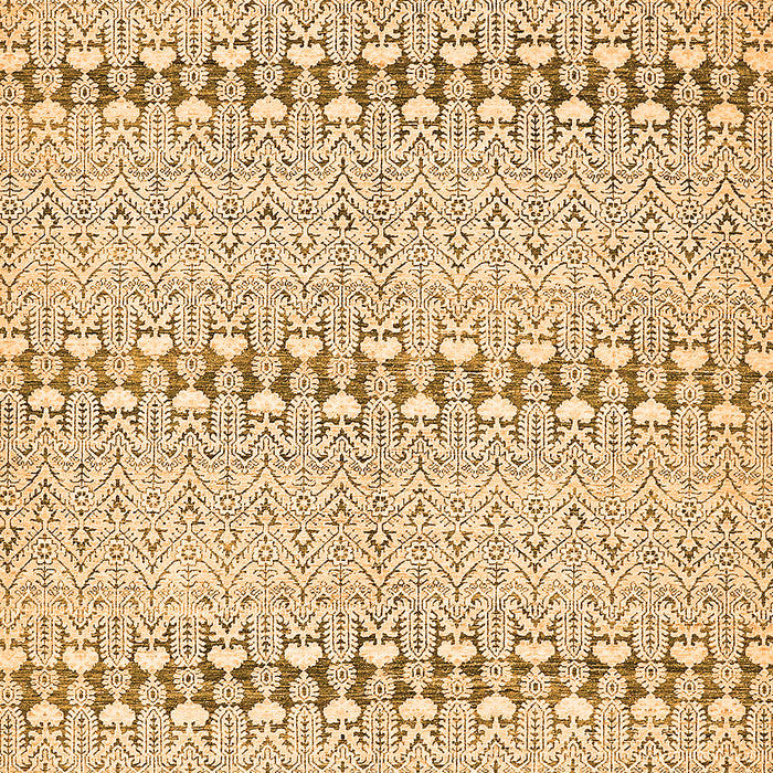 Machine Washable Abstract Orange Modern Area Rugs, wshabs352org