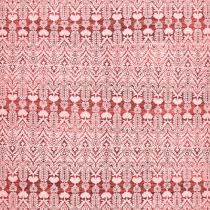 Machine Washable Abstract Red Modern Rug, wshabs352red