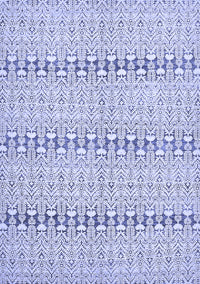 Abstract Blue Modern Rug, abs352blu