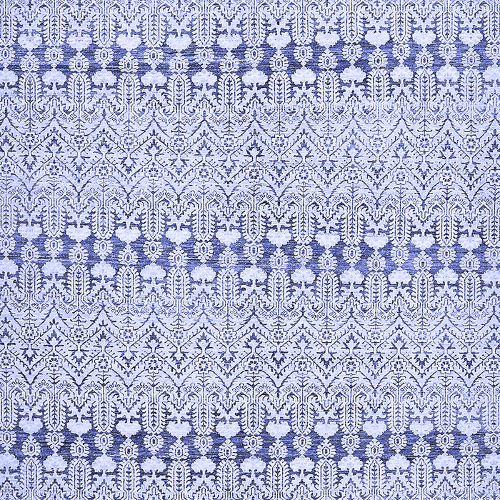 Abstract Blue Modern Rug, abs352blu