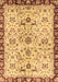 Machine Washable Abstract Brown Modern Rug, wshabs3530brn