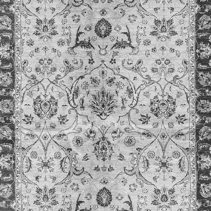 Machine Washable Abstract Gray Modern Rug, wshabs3530gry