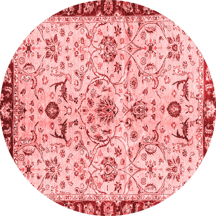Machine Washable Abstract Red Modern Rug, wshabs3530red