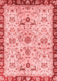 Abstract Red Modern Rug, abs3530red