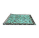 Sideview of Machine Washable Abstract Light Blue Modern Rug, wshabs3530lblu