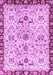 Machine Washable Abstract Purple Modern Area Rugs, wshabs3530pur