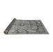 Sideview of Oriental Gray Traditional Rug, abs3531gry