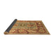 Sideview of Oriental Brown Traditional Rug, abs3531brn