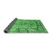 Sideview of Oriental Emerald Green Traditional Rug, abs3531emgrn