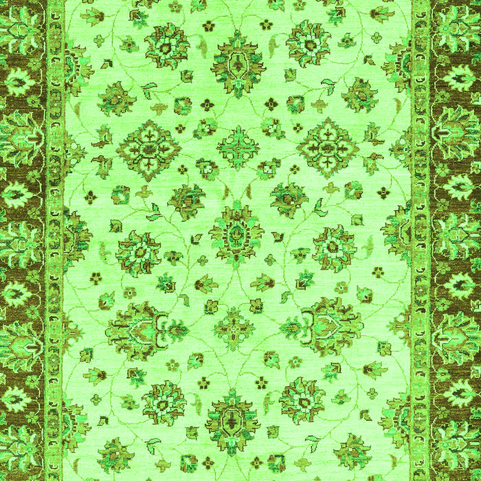 Abstract Green Modern Rug, abs3532grn