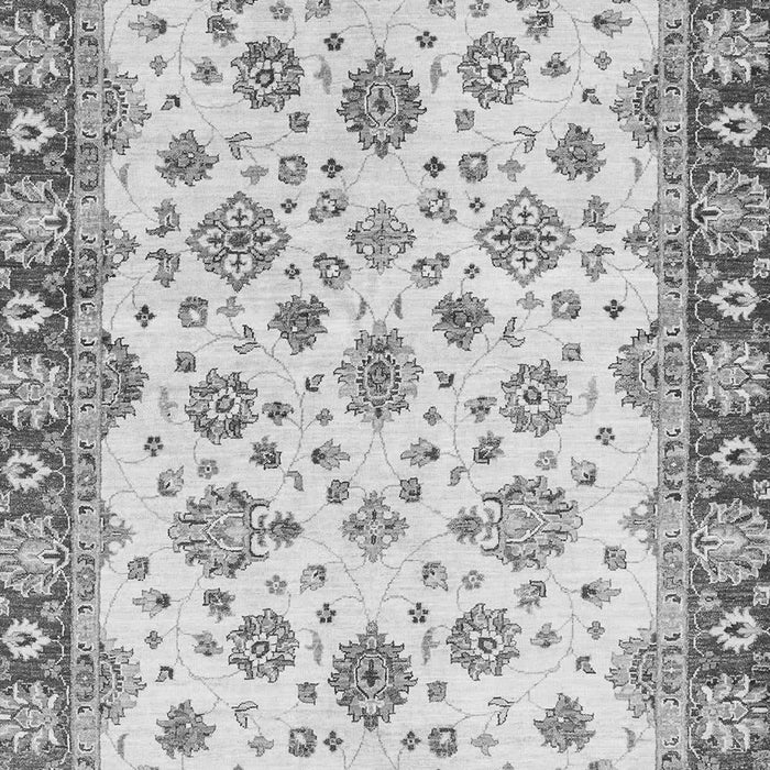 Machine Washable Abstract Gray Modern Rug, wshabs3532gry
