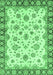 Machine Washable Abstract Emerald Green Modern Area Rugs, wshabs3532emgrn