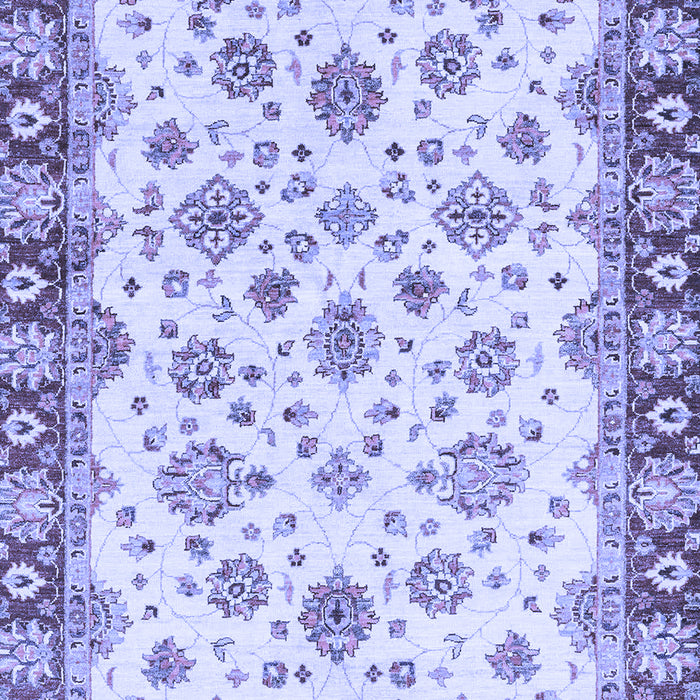 Abstract Blue Modern Rug, abs3532blu