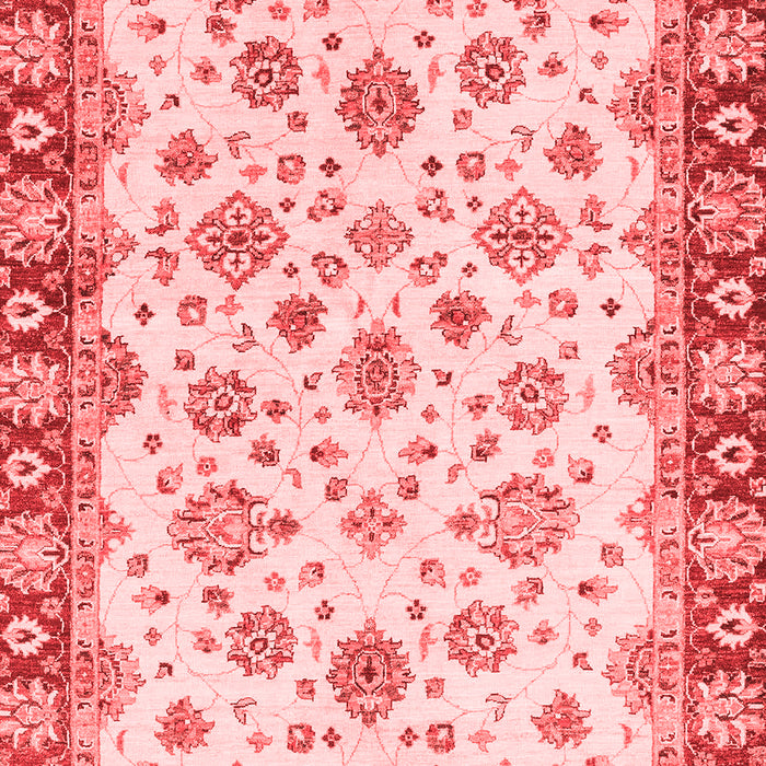 Machine Washable Abstract Red Modern Rug, wshabs3532red