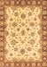 Abstract Brown Modern Rug, abs3532brn