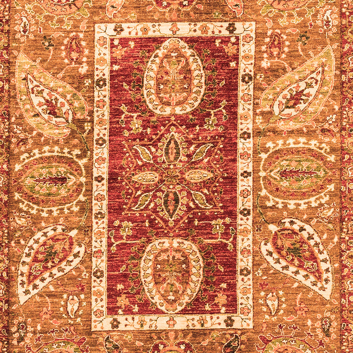 Oriental Orange Traditional Rug, abs3533org