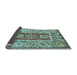 Sideview of Oriental Light Blue Traditional Rug, abs3533lblu