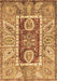 Oriental Brown Traditional Rug, abs3533brn