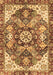 Machine Washable Abstract Brown Modern Rug, wshabs3534brn