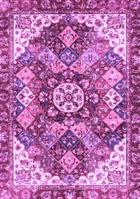 Abstract Purple Modern Rug, abs3534pur