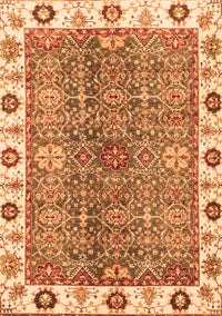 Oriental Orange Traditional Rug, abs3535org