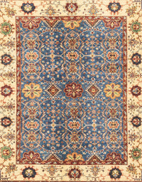 Machine Washable Abstract Chestnut Brown Rug, wshabs3535