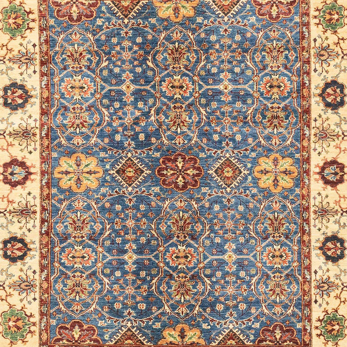 Machine Washable Abstract Chestnut Brown Rug, wshabs3535