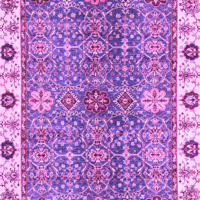 Machine Washable Oriental Purple Traditional Area Rugs, wshabs3535pur