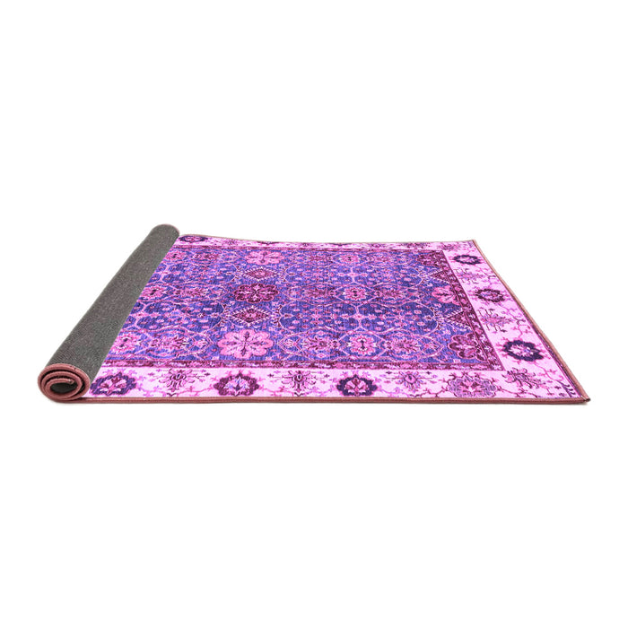 Sideview of Oriental Purple Traditional Rug, abs3535pur