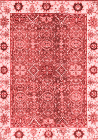 Oriental Red Traditional Rug, abs3535red